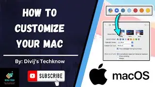 How To Customize Your Mac