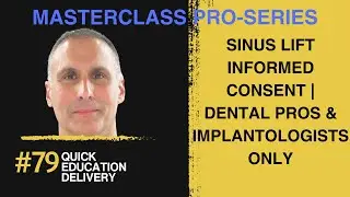 Medico-legal | Written informed consent sinus lift | DENTIST & IMPLANTOLOGIST VIEWING ONLY YOUTUBE