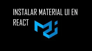 Instalar Material UI en React js