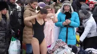 КРЕЩЕНИЕ в Днепре. КИЕВ 19.01.2016
