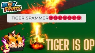 The New Tiger Fruit Is UNTOUCHABLE In Blox Fruits PVP