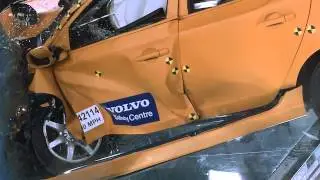Volvo V40 Crash test conducted on 11th Feb 2014
