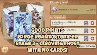 [No-Card TCG] 6000 Points Stage 2 Forge Realm's Temper Event Genshin Impact TCG