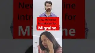 New anti migraine medicine introduced. Lasmiditan #triptans #migraine #serotonine #migraineheadache