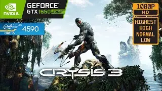 CRYSIS 3 - GTX 1650 SUPER - i5 4590