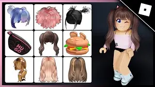7 NOVOS CABELOS GRÁTIS NO ROBLOX! COMO PEGAR 15 ITENS GRÁTIS AGORA NO ROBLOX