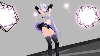 [MMD] Hip Sway TikTok Dance [Haku Yowane]