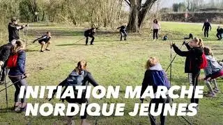 Initiation Marche nordique jeunes 🦯