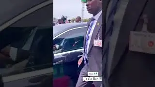 Presidential Inauguration : Moment Tinubu Arrived In Mercedes-Maybach S-Class