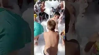 Пенная дискотека. Санаторий Лаба