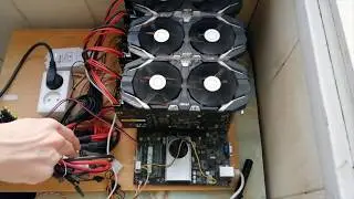 Моя майнинг ферма 2020. На ONDA BTC1800 с картами MSI P106-100 6G