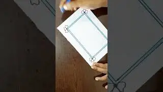Quick and easy border design for project work 