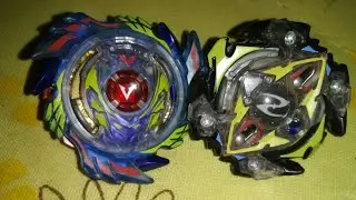 Zeutron Z2 vs Valtryek V3 (Beyblade burst evolution)