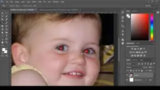 Red eye tool in photoshop CC