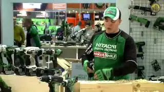 Аккумуляторная угловая дрель-шуруповерт Hitachi WH10DCL -TL