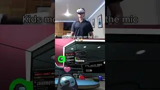 Mom Gets on Mic in Among Us VR