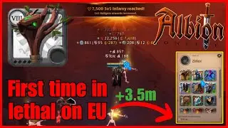 Our first LETHAL 5v5s on EU | Albion Online