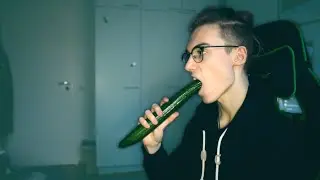 just me eating a cucumber for 4 minutes :)