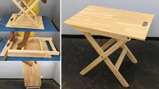 Folding Camping Table: Step-by-Step Woodworking Tutorial