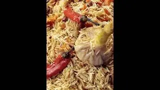 Plov! Pilau! Pilaf! Basmati rice.