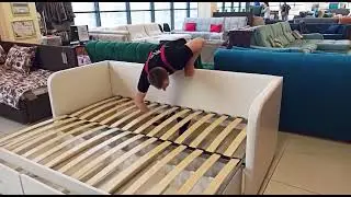Видео инструкция по сборке выдвижной диван кровати фабрики Релакс