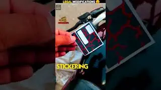 Legal Modifications For Bikes 😘🔥|| Part 1 || Mr Unknown Facts 