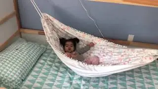 DIY Hamaca para cama Montessori / Hammock for  toddler house bed