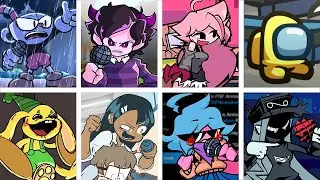 Knockout but Every Turn a Different Character Sings 🎶 FNF Knockout but Everyon