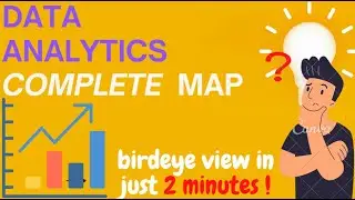 Data Analytics complete Map | Data Science & Data Analyst Beginners
