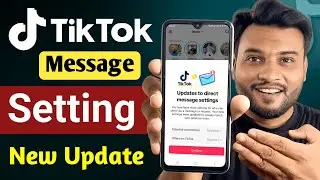 Tiktok Message Setting | How to turn off Tiktok Message ✅️ | Tiktok Direct Message Setting