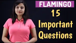 15 Important Questions of Flamingo | CBSE | Class 12 English Boards 2020