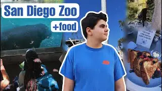 visiting the san diego zoo for the first time + eating a bunch of ~gourmet food~
