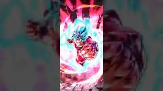 Ultra Super Saiyan God SS Goku Animation - Dragon Ball Legends