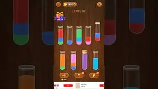 Sort Em All Water Puzzle Level 97 Solution