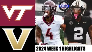 Vanderbilt v Virginia Tech (AMAZING GAME!) | Full Game Highlights | 2024 College Football Highlights