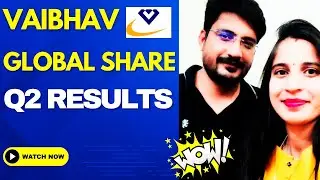VAIBHAV GLOBAL SHARE LATEST NEWS | VAIBHAV GLOBAL RESULT | #stocks