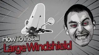 How To Install - Vespa GTV/Sei Giorni Large Windshield