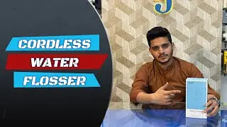Cordless Water Flosser for Teeth Cleaning | Unboxing & Review
