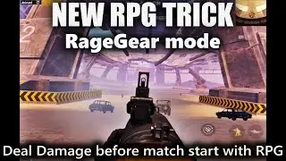NEW RPG TRICK in RageGear mode  | Deal damage before match start, No One know this | PUBGM