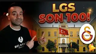 Only 100 Days Left Until the LGS Exam! 🏆 The Program That Helps You Get into Galatasaray High Sch...