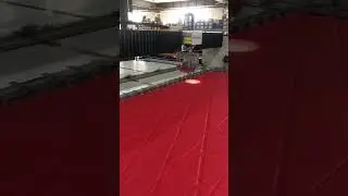 Big working area CNC Stitching Machine for Leather sewing testing