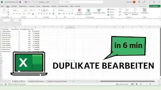 Duplikate löschen und markieren