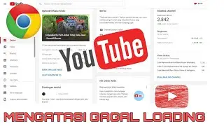 Cara Mengatasi Gagal Memproses Youtube Studio Dekstop di Google Chrome