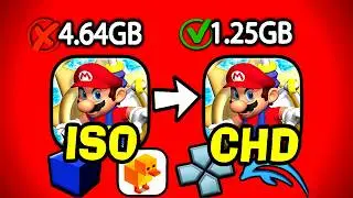 COMPRIMIR TUS JUEGOS DE (PS1, PS2, PSP, DREAMCAST, GC Y WII) PARA AHORRAR ESPACIO FORMA DEFINITIVA😲