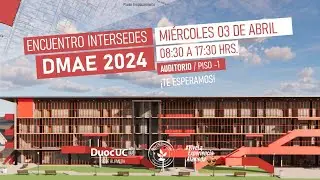 Encuentro Intersedes DMAE