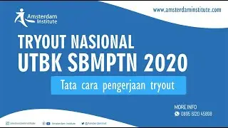 [TATA CARA PENGERJAAN SOAL TRYOUT AMSTERDAM INSTITUTE]