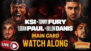 Logan Paul vs Dillon Danis Tommy Fury vs KSI Live Watch Along