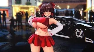 [Touhou MMD] Reimu Hakurei (TikTok)
