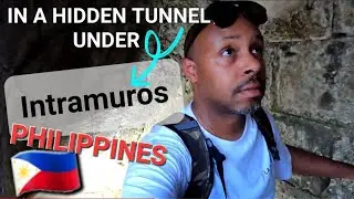 In A Hidden Tunnel Under INTRAMUROS. VLOG 74. #PHILIPPINES #intramuros #intramurosmanila #manila