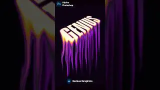Liquid Melting Text Effect in Photoshop 